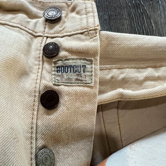 Polo ralph lauren bootcut jeans natural denim 36x30 - Picture 8 of 12